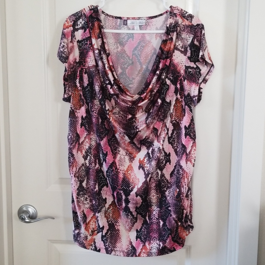Scale Patterned Blouse